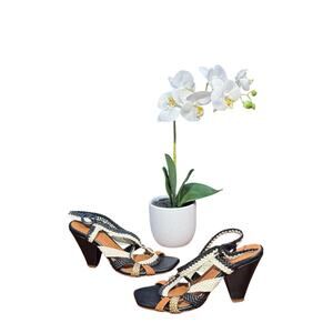 Souliers Martinez handmade leather sandals in great condtion size 39